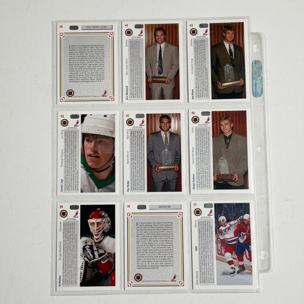 🦉1991 Upper Deck Lo series complete set. 1-500 - Picture 10 of 12